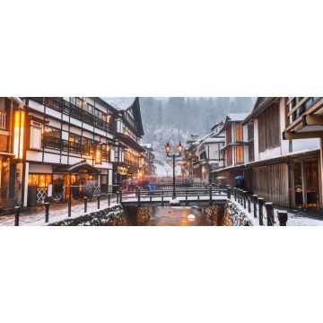 Lais Puzzle - Obanazawa Ginzan Onsen, Japan im Winter - 2.000 Teile