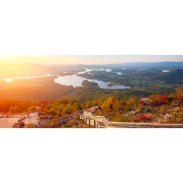Lais Puzzle - Hiawassee, Georgia, USA Landschaft mit Chatuge Lake im Frühherbst - 2.000 Teile