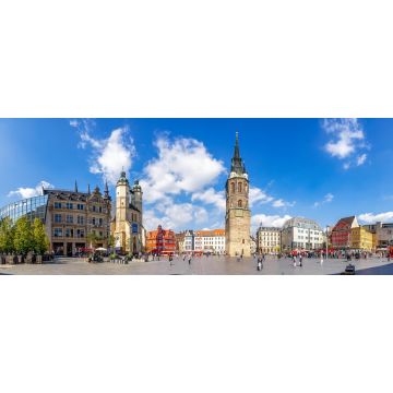 Lais Puzzle - Panorama, Markt, Halle an der Saale, Deutschland - 2.000 Teile