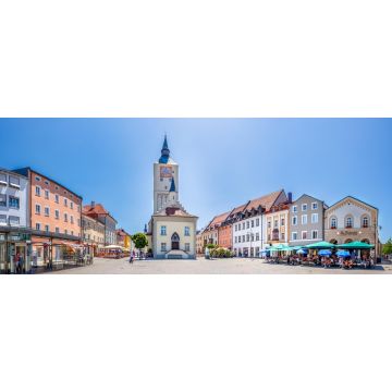 Lais Puzzle - Kirche, Luitpoldplatz, Deggendorf, Bayern, Deutschland - 2.000 Teile
