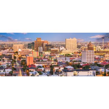 Lais Puzzle - El Paso, Texas, USA Stadtsilhouette - 2.000 Teile