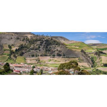 Lais Puzzle - Landschaftsansicht des Dorfes Mucuchies an einem sonnigen Tag. Bundesstaat Mérida, Venezuela. Mucuchíes ist eine schöne Stadt in der Gemeinde Rangel im Bundesstaat Mérida, Venezuela - 2.000 Teile