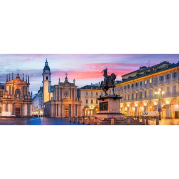 Lais Puzzle - Turin, Italien an der Piazza San Carlo - 2.000 Teile