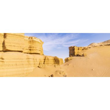 Lais Puzzle - Erodierte Felsen in der Wüste bei der paläontologischen Stätte Wadi el-Hitan - 2.000 Teile