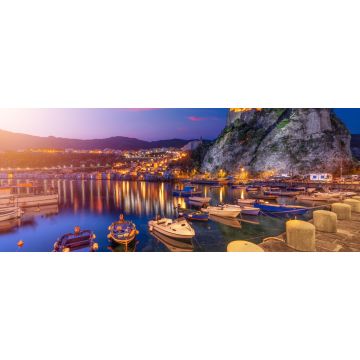 Lais Puzzle - Scilla, Italien Stadtbild in Reggio Calabria im Hafen bei Sonnenaufgang - 2.000 Teile
