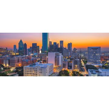 Lais Puzzle - Dallas, Texas, USA Stadtsilhouette - 2.000 Teile