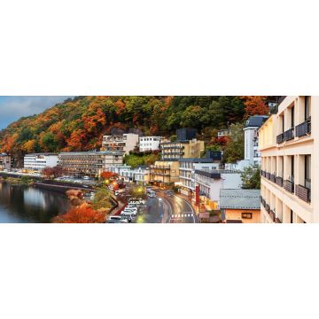 Lais Puzzle - Kawaguchi-See, Yamanashi, Japan in der Abenddämmerung im Herbst - 2.000 Teile