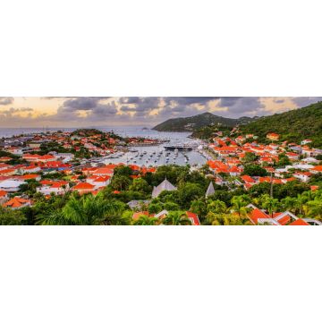 Lais Puzzle - Gustavia, Saint Bart's Skyline und Hafen in der Karibik - 2.000 Teile