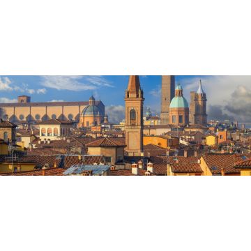 Lais Puzzle - Bologna, Italien: Skyline und berühmte Türme auf dem Dach - 2.000 Teile