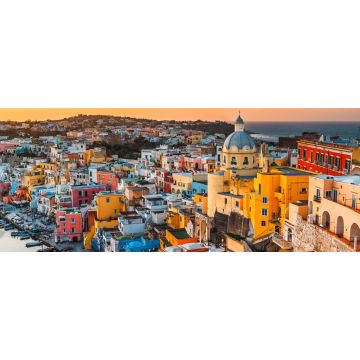 Lais Puzzle - Skyline der Altstadt von Procida, Italien, im Mittelmeer - 2.000 Teile