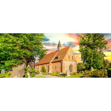 Lais Puzzle - Dorfkirche in Katzow, Mecklenburg Vorpommern, Deutschland - 2.000 Teile
