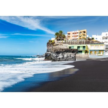 Lais Puzzle - Schwarzer Lavasandstrand in Puerto Naos, La Palma - 1.000 Teile