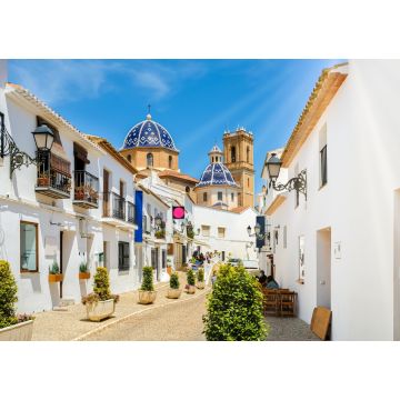 Lais Puzzle - Straße der Altstadt von Altea in Spanien - 1.000 Teile