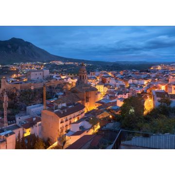 Lais Puzzle - Nachtblick auf die Stadt Loja in Granada. Spanien - 1.000 Teile