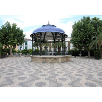 Lais Puzzle - Bandstand Mancha Real Dorf, Sierra de Magina, Andalusien, Provinz Jaen, Spanien - 1.000 Teile