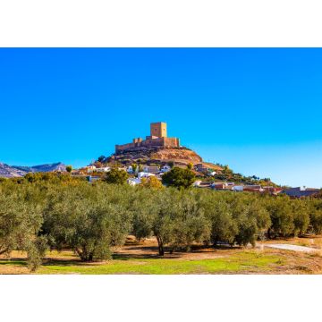 Lais Puzzle - Blick auf die Burg von Alcaudete, Provinz Jaen, Andalusien, Spanien - 1.000 Teile