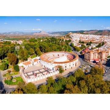 Lais Puzzle - Panoramaaussicht auf Antequera von Stierring oder Plaza de Toros - 1.000 Teile