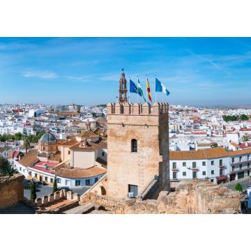Lais Puzzle - Homage Tower of San Pedro Festung Carmona Stadt in Sevilla Provinz Andalusien in Spanien - 1.000 Teile