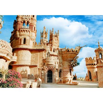 Lais Puzzle - Schloss Colomares, das Christoph Kolumbus gewidmet ist. Benalmadena Malaga Spanien - 1.000 Teile