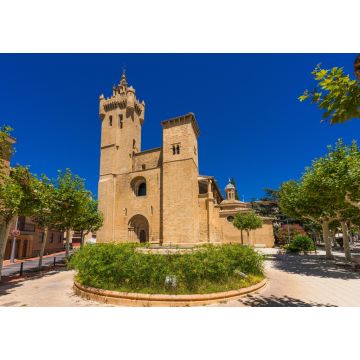 Lais Puzzle - Aussicht auf die Festung San Salvador in Ejea de los Caballeros, Saragossa, Spanien - 1.000 Teile
