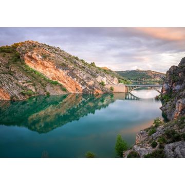 Lais Puzzle - Tranquera-Stausee in Nuévalos, Saragossa, Aragón, Spanien - 1.000 Teile