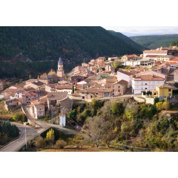 Lais Puzzle - Aussicht auf Cabra de Mora, Dorf in Teruel, Aragon, Spanien - 1.000 Teile