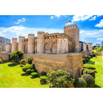 Lais Puzzle - Palacio de la Aljafería (Palast der Aljaferia) Altes Schloss, das heute für die Regionalregierung verwendet wird, Saragossa - 1.000 Teile