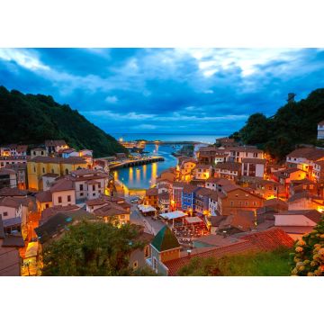 Lais Puzzle - Dorf Cudillero in Asturien, Spanien - 1.000 Teile