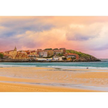 Lais Puzzle - Gijon bei Sonnenuntergang - Asturien in Spanien - 1.000 Teile
