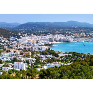 Lais Puzzle - Santa Eulalia Eularia des Riu Skyline Ibiza auf den Balearen - 1.000 Teile