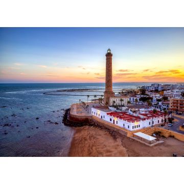 Lais Puzzle - Leuchtturm von Chipiona bei Morgendämmerung in der Provinz Cadiz, Spanien - 1.000 Teile