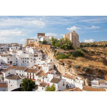 Lais Puzzle - Weiße Häuser in der Kleinstadt Setenil de las Bodegas, Spanien - 1.000 Teile