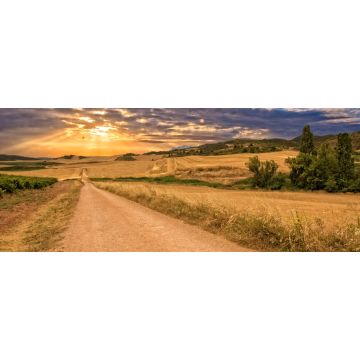 Lais Puzzle - Sonnenuntergang auf dem Weg nach Santiago in Navarra - 2.000 Teile