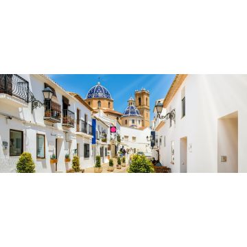 Lais Puzzle - Straße der Altstadt von Altea in Spanien - 2.000 Teile