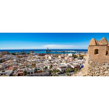 Lais Puzzle - Aussicht auf Almeria Altstadt und Hafen von der Burg (Alcazaba von Almeria), Spanien - 2.000 Teile