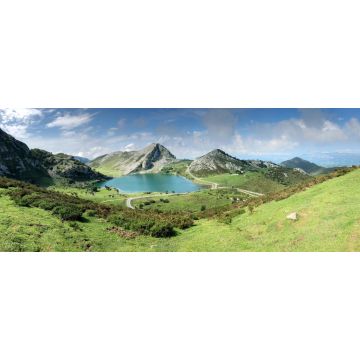 Lais Puzzle - Panoramablick auf den Enol-See an den Covadonga-Seen in Asturien, Spanien - 2.000 Teile