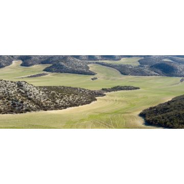 Lais Puzzle - Ackerland zwischen trockenen Hügeln in der Provinz Zaragoza, Aragon in Spanien - 2.000 Teile