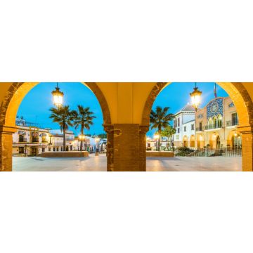 Lais Puzzle - Schöner Stadtplatz in Palos de la Frontera, Huelva, Spanien - 1.000 Teile