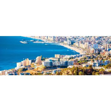 Lais Puzzle - Fuengirola Küste an der Costa del Sol Luftsicht, Andalusien Region Spanien - 1.000 Teile