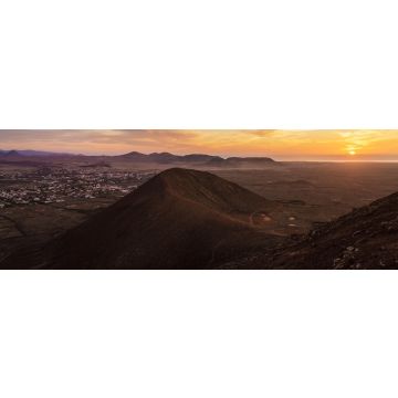 Lais Puzzle - Sonnenuntergang vom Vulkan Calderon Hondo, Lajares, Fuerteventura - 1.000 Teile