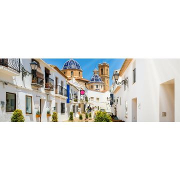 Lais Puzzle - Straße der Altstadt von Altea in Spanien - 1.000 Teile