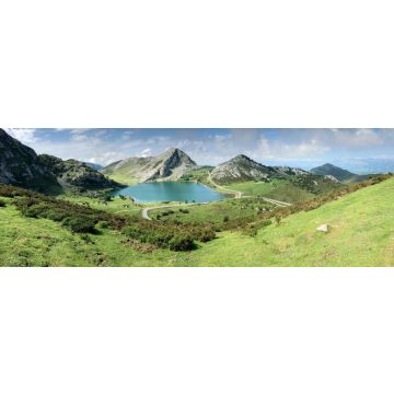 Lais Puzzle - Panoramablick auf den Enol-See an den Covadonga-Seen in Asturien, Spanien - 1.000 Teile