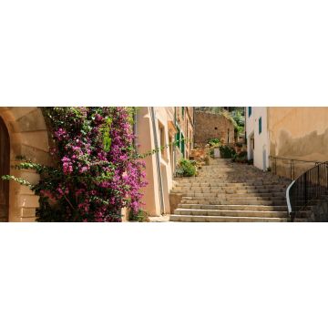 Lais Puzzle - Alte Straße von Banyalbufar Stadt auf Mallorca, Spanien - 1.000 Teile