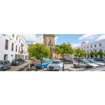 Lais Puzzle - Basilika Santa Maria auf der Plaza del Cabildo - Arcos de la Frontera, Cadiz, Spanien - 1.000 Teile