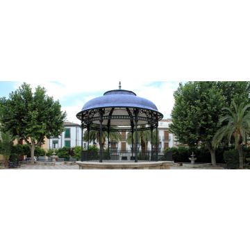 Lais Puzzle - Bandstand Mancha Real Dorf, Sierra de Magina, Andalusien, Provinz Jaen, Spanien - 1.000 Teile
