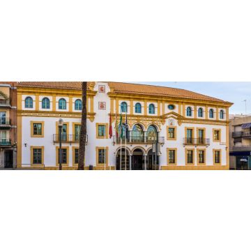 Lais Puzzle - Rathaus am Ort der Verfassung in der Stadt Dos Hermanas bei Sevilla in Spanien - 1.000 Teile