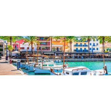 Lais Puzzle - Boot im Hafen von Port de Andratx auf der Insel Mallorca - 1.000 Teile