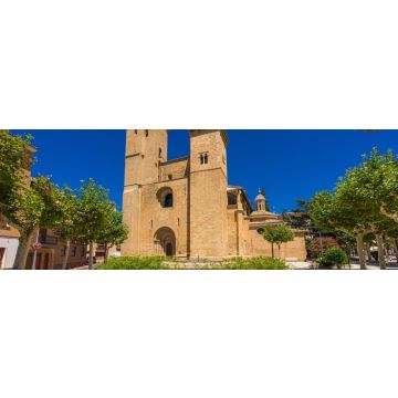 Lais Puzzle - Aussicht auf die Festung San Salvador in Ejea de los Caballeros, Saragossa, Spanien - 1.000 Teile