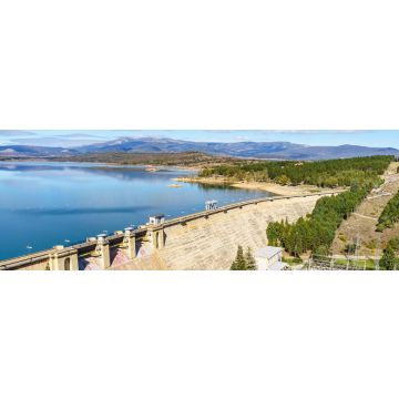 Lais Puzzle - Staudamm und Wasserkraftwerk in der Gemeinde Embalse de Aguilar de Campoo - 1.000 Teile