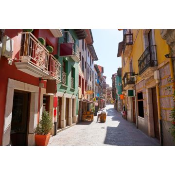 Lais Puzzle - Dorffassaden in Llanes, Asturien, Spanien - 2.000 Teile
